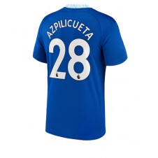 Chelsea Cesar Azpilicueta #28 Hjemmedrakt 2022-23 Kortermet